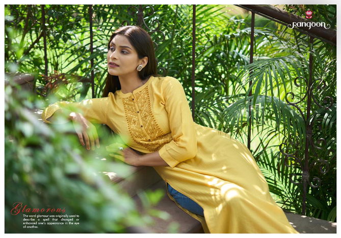 Light Line 12 By Rangoon Designer Kurtis Catalog